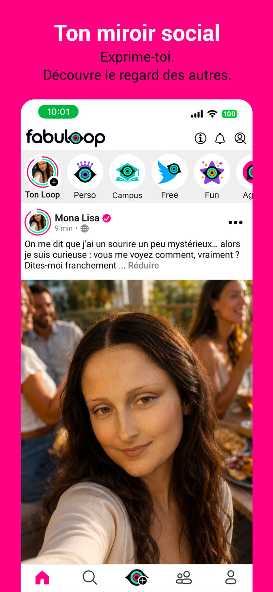Fabuloop - Ton miroir social